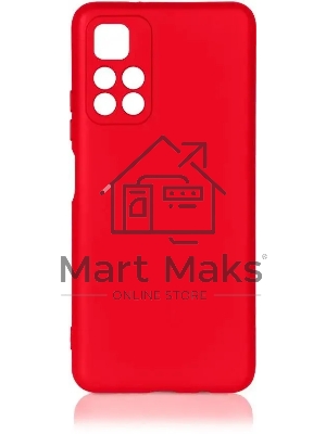 Чехол (клип-кейс) DF poOriginal-05 для Xiaomi Poco M4 Pro 5G красный