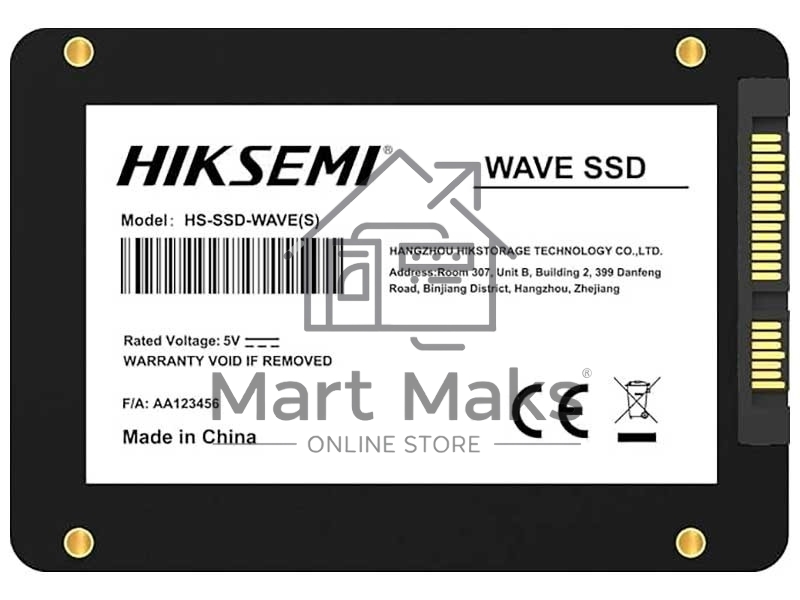 Твердотельный накопитель SSD HIKSEMI Wave(S) 480Gb HS-SSD-WAVE(S) 480G 2.5