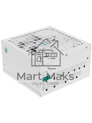Блок питания Deepcool/GAMERSTORM PN1000M WH (ATX 3.1, 1000W, Full Cable Management, PWM 135мм fan, Active PFC, 80+ GOLD, Active PFC + Full Bridge SRC LLC + DC/DC,Gen5 PCIe, белый) RET
