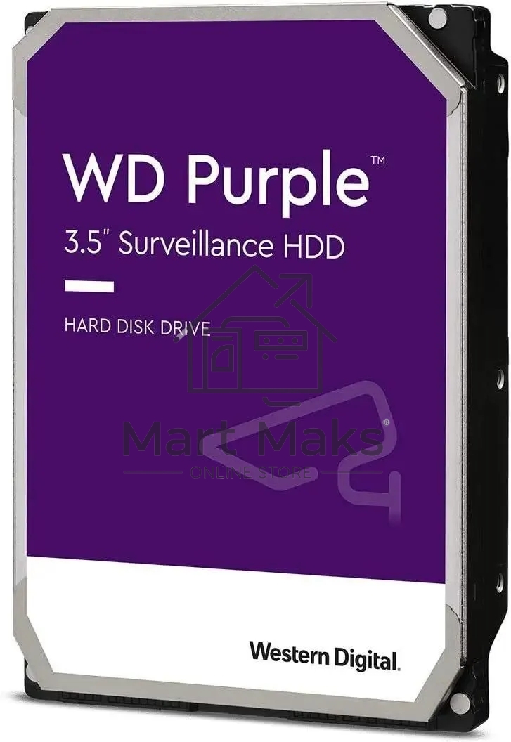Жесткий диск Western Digital 4TB 5400rpm Purple (WD43PURZ) Serial ATA III, 256Mb, 3.5
