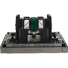 Розетка IEK FORTE&PIANO FP514 1-местная с заземлением без защитных шторок безвинтовое крепление 16А сталь