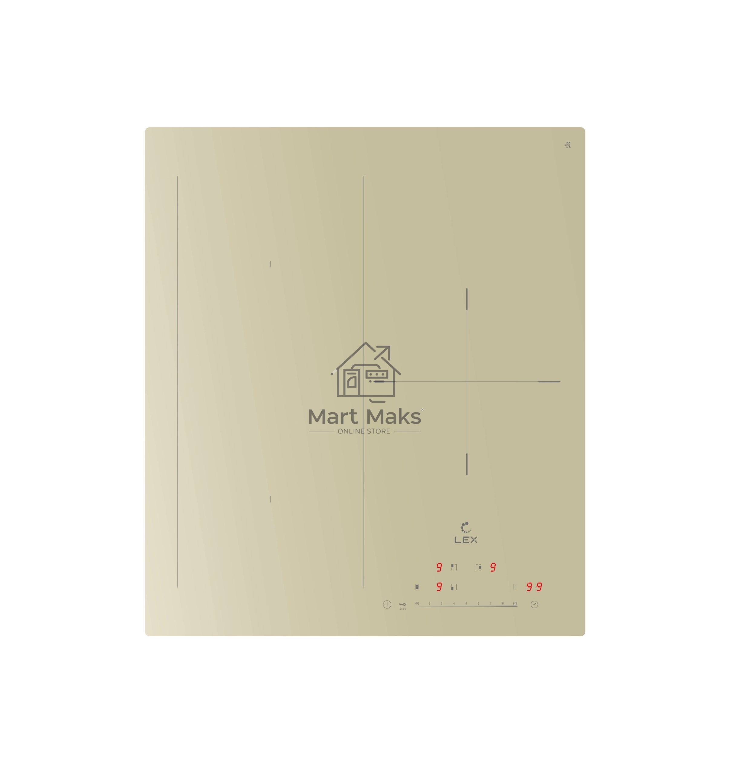 Индукционная варочная поверхность LEX EVI 431A IV независимая, слоновая кость