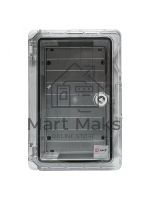 Бокс пластиковый с монтажной платой прозр. дверь EKF PROxima PBT65MP001 300х200х130 мм IP65