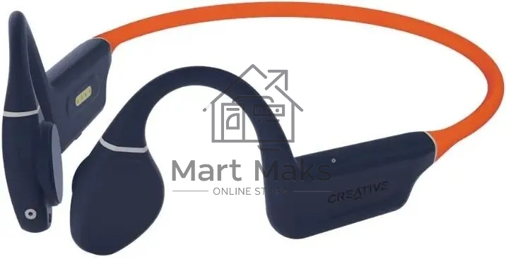 Гарнитура накладные Creative Outlier Free Plus оранжевый/синий беспроводные bluetooth шейный обод
