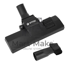 Пылесос Vitek VT-1838 черный/бордовый, 250/1600 Вт, уборка сухая, пылесборник контейнер 2 л