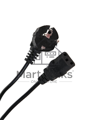 Кабель компьютер-розетка AOpen 1.8метра 220V (EURO) VDE 3G*0,5мм2 QUST ACE021-1.8M