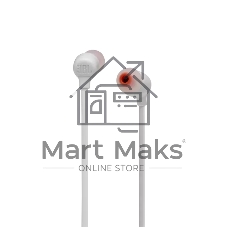 Беспроводные наушники JBL Tune 125BT белый, внутриканальные (с шейным ободом), Bluetooth, до 16 ч