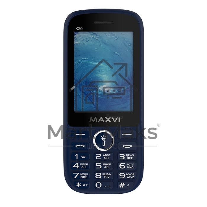 Мобильный телефон Maxvi K20 синий
