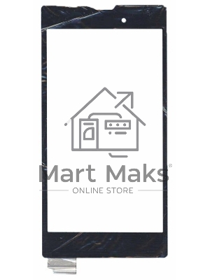 Сенсорное стекло (тачскрин) для Sony Xperia T3, черное