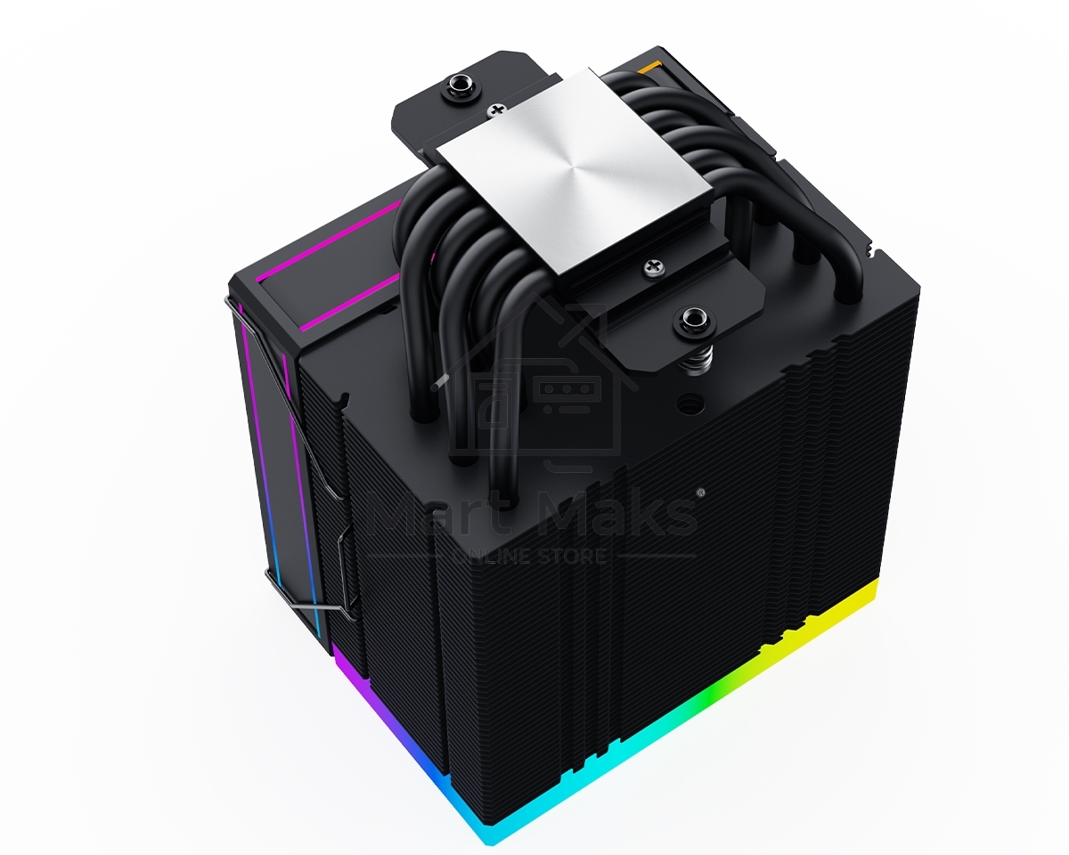 Кулер ID-Cooling Frozn A610 ARGB черный 120мм алюминий+медь 2000rpm 30db 4-pin 250W 155мм
