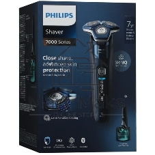 Электробритва роторная Philips S7885/50 реж.эл.:3 питан.:аккум. синий