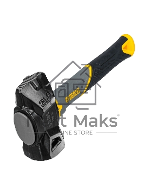 Кувалда с клиновидным бойком Denzel 1,35 кг, фибергласовая рукоятка c TPR