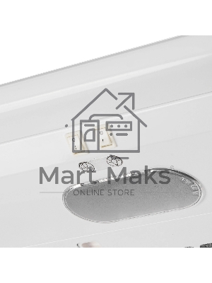 Вытяжка каминная Elikor Сатурн 50П-180-В1Л белый, 50 см, 180 м³/ч, 48 дБ