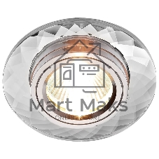 Встраиваемый точечный светильник Ambrella Light 8460 CL хром MR16 Встраиваемый точечный светильник Ambrella Light 8460 CL хром MR16