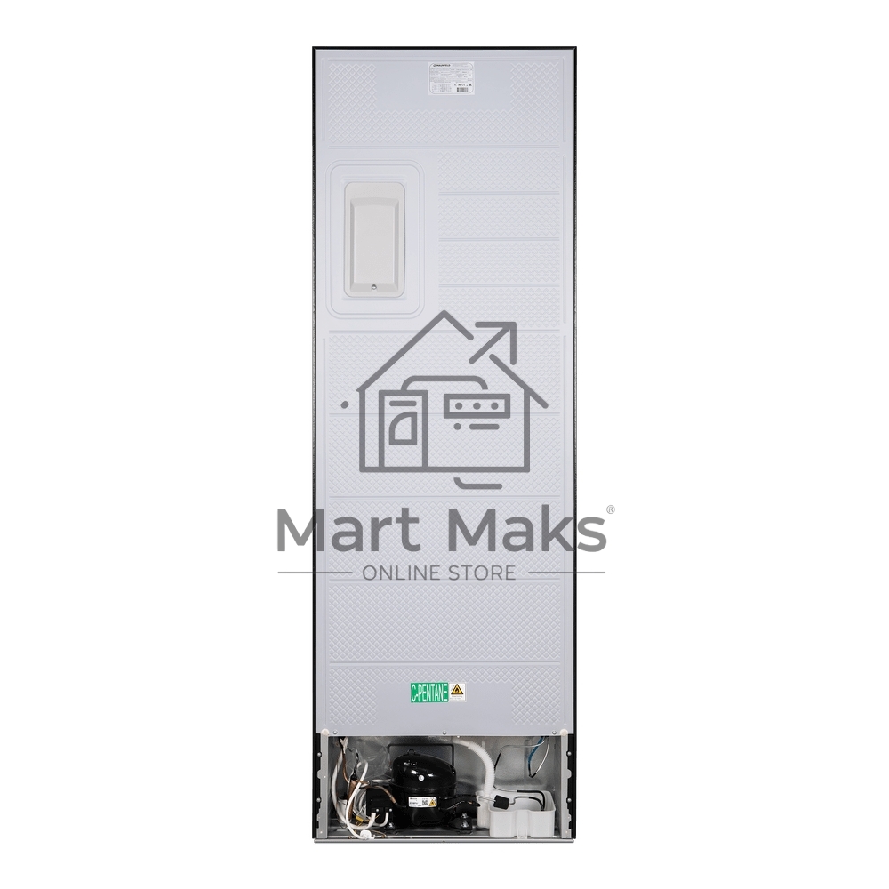 Холодильник Maunfeld MFF185NFB Inverter черный двухкамерный инвертор 240/100л морозилка снизу, No Frost