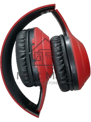 Беспроводные/проводные наушники Hoco W30 FUN MOVE красный, накладные, Bluetooth + проводной, до 8 ч.