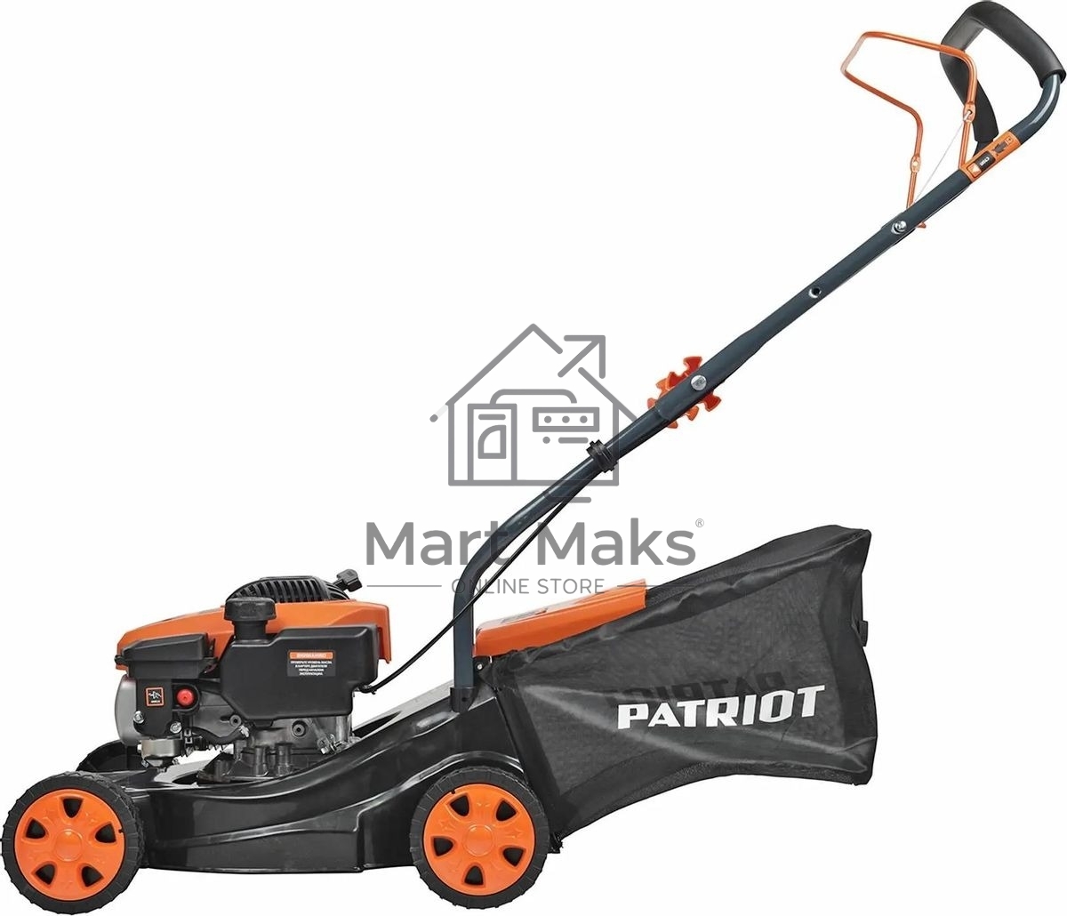 Газонокосилка бензиновая PATRIOT PT 40, 130сс, 3,5л.с., 40см, 35л. трав., пластик. дека,