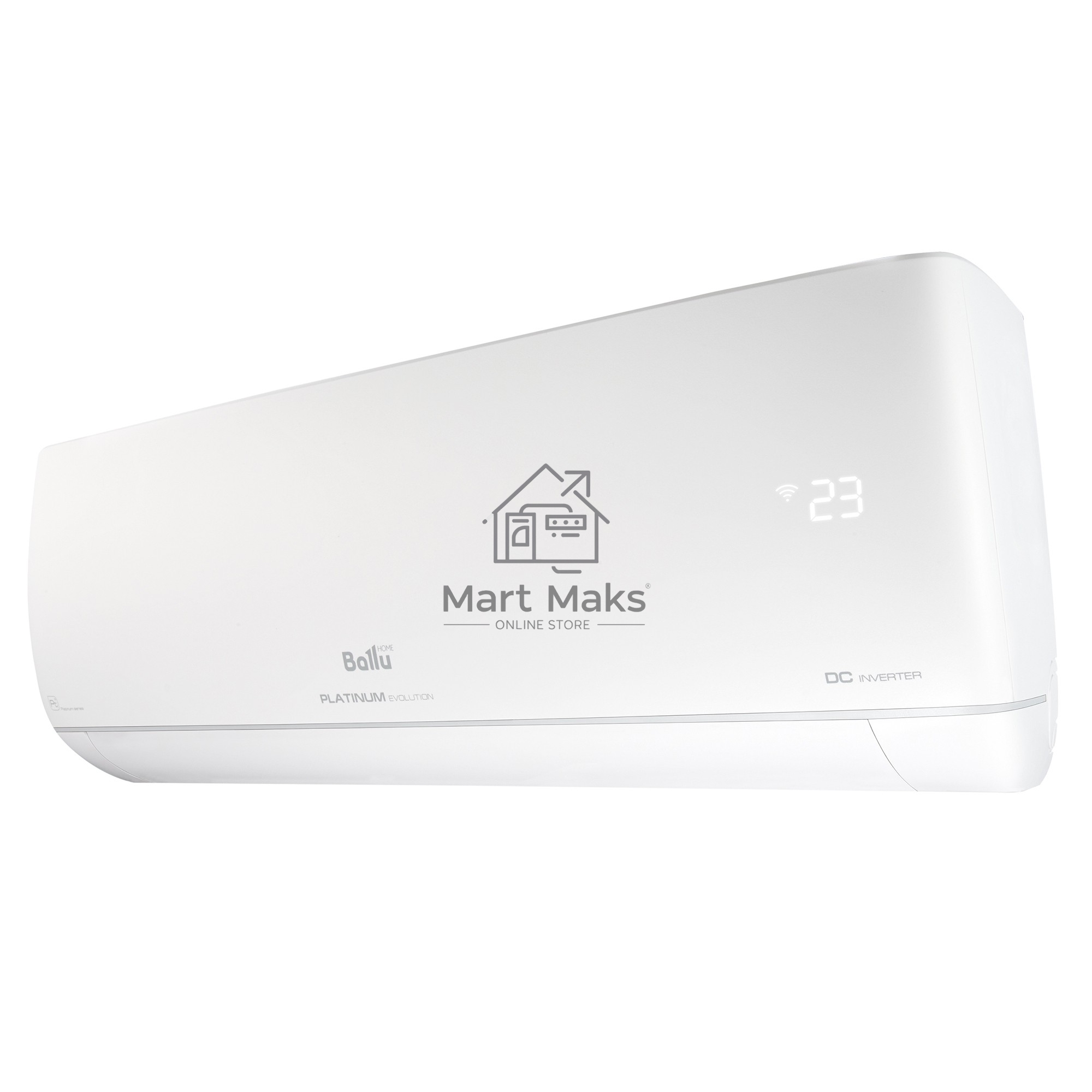 Внутренний блок сплит-системы Ballu BSUI-FM/in-24HN8/EU инвертор, 24000 BTU, 70 м², 31 дБ, охлаждение, обогрев, осушение, белый
