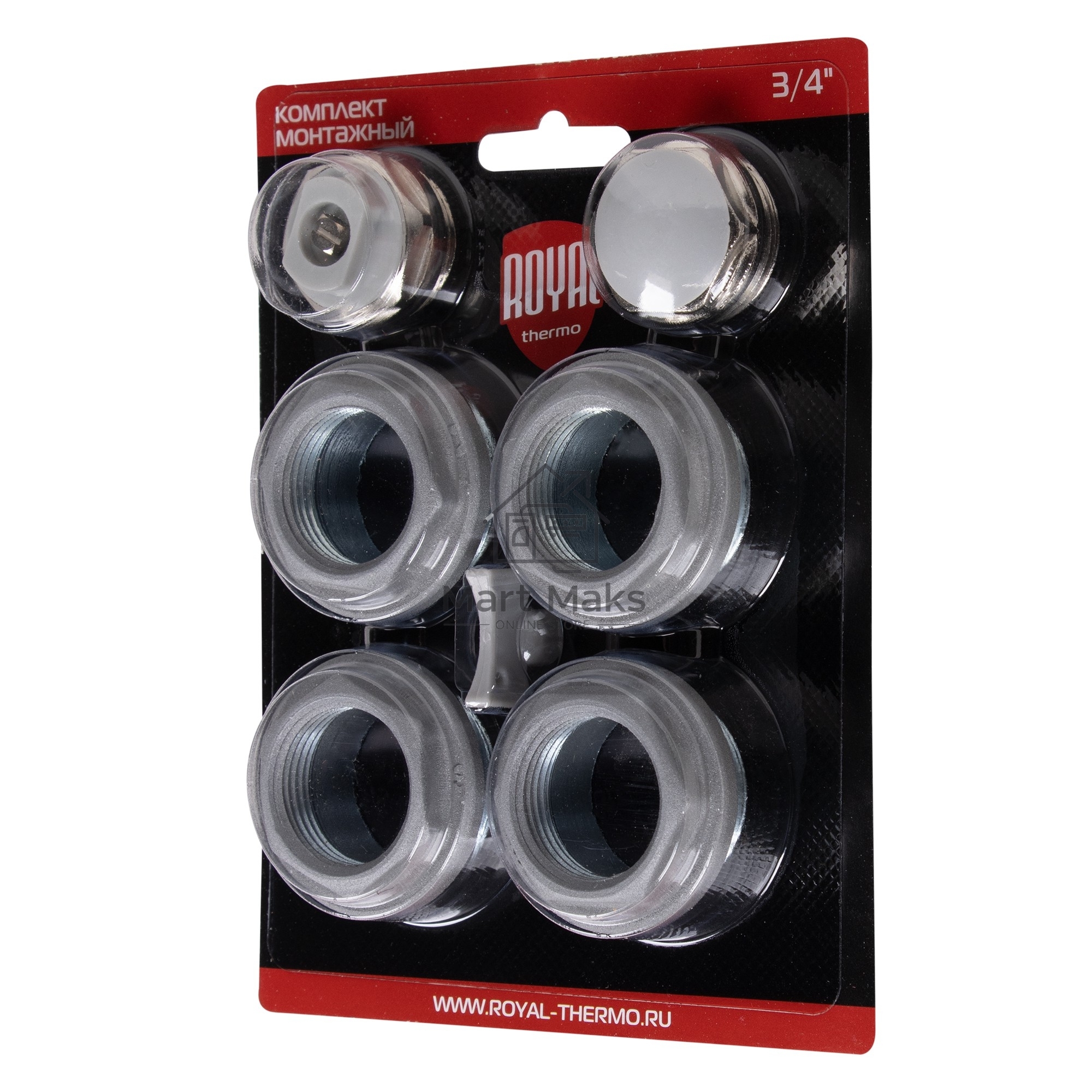 Комплект монтажный Royal Thermo 1”х 3/4