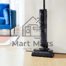 Пылесос вертикальный Dreame Wet and Dry Vacuum G10 Combo черный, питание от аккумулятора, 200 Вт, уборка сухая/влажная, пылесборник 0.9 л