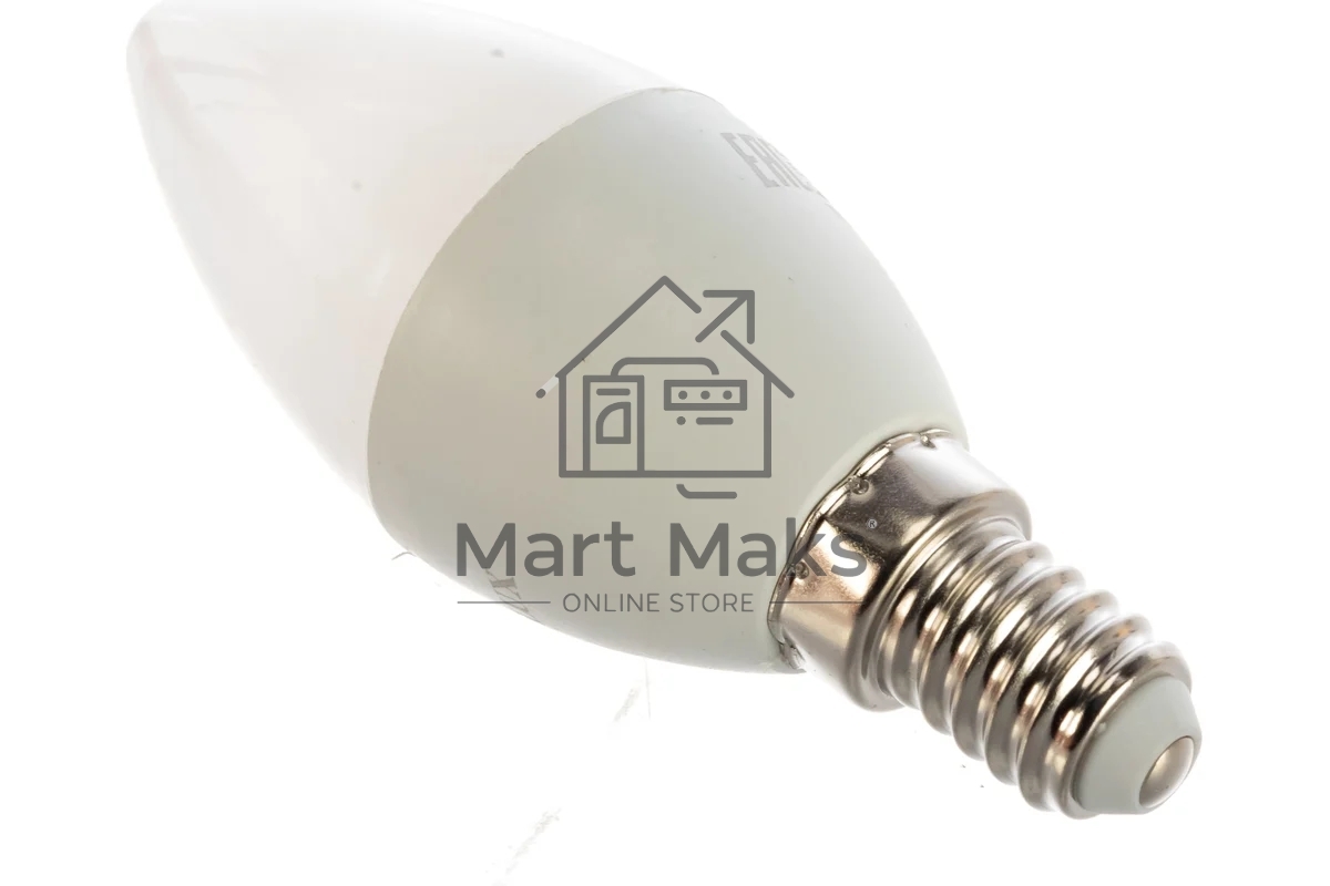 Лампа светодиодная EUROLUX LL-E-C37-6W-230-2