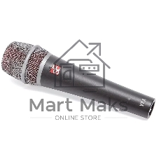 Микрофон динамический sE Electronics V7 X инструментальный, 30 Гц - 19 кГц, суперкардиоида, комплектация: микрофонный держатель, адаптер с резьбой, ветрозащита, чехол на молнии