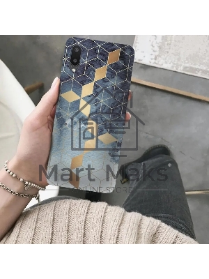 Чехол (клип-кейс) Gresso Meridian, для Samsung Galaxy A02, синий gr17aaae8919