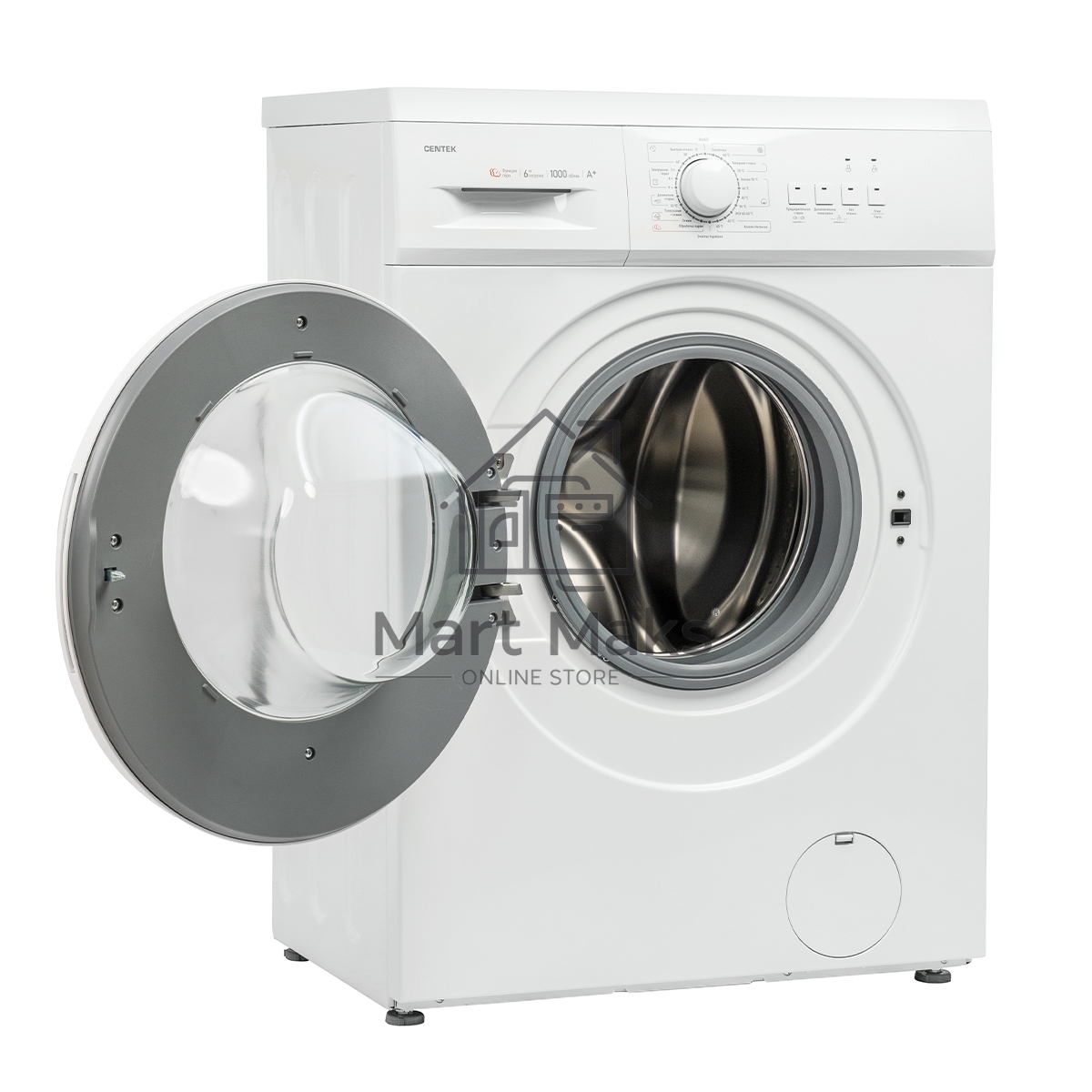 Стиральная машина Centek CT-1901 белый, загрузка фронтальная 6 кг, 1000 об/мин., класс: А+