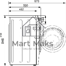 Стиральная машина Atlant СМА 70С1210-А-00 белый, загрузка фронтальная 7 кг, 1200 об/мин., класс: А+++