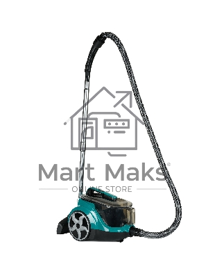 Пылесос Kraft KF-KVC2106 зеленый/черный, 380/2100 Вт, уборка сухая, пылесборник контейнер, 2.5 л