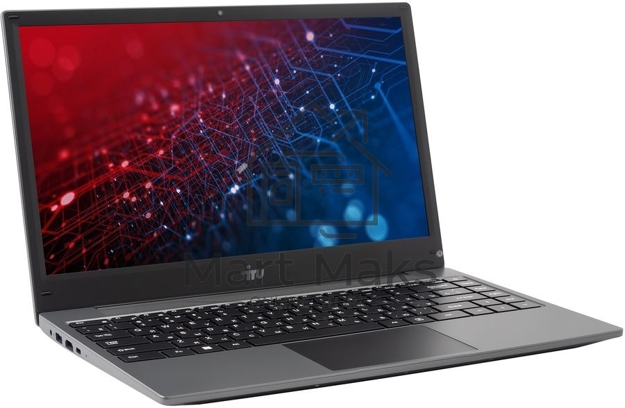 Ноутбук IRU Tactio 14RLH серый Ryzen 5 7430U 8Gb SSD512Gb AMD Radeon Graphics 14