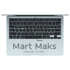 Ноутбук Apple 13-inch MacBook Air: M4 10 core CPU, 10 core GPU/16GB/512GB SSD - Sky Blue/RU