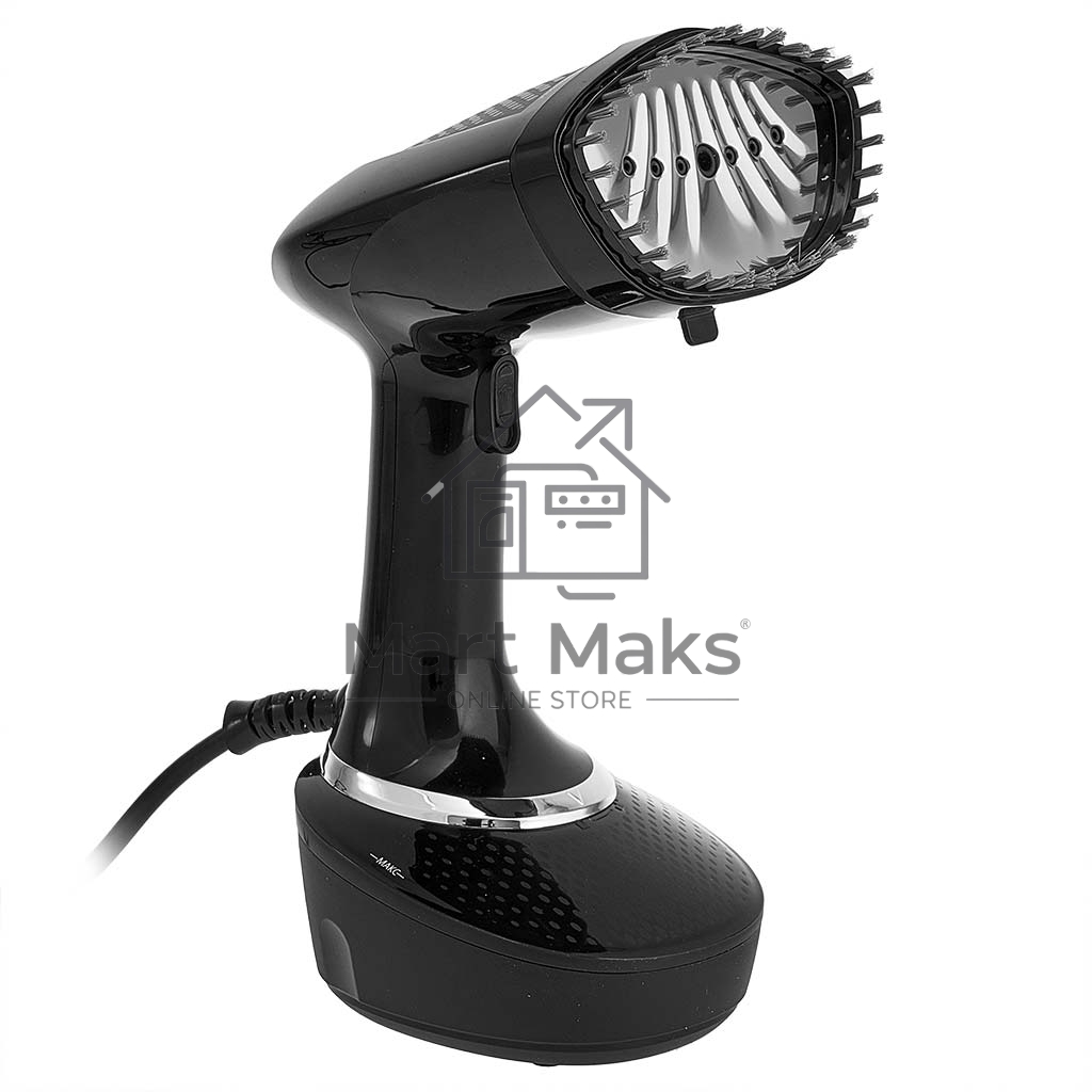 Отпариватель Delta LUX DE-3200P черный, 1500 Вт, 30 г/мин, 400 мл