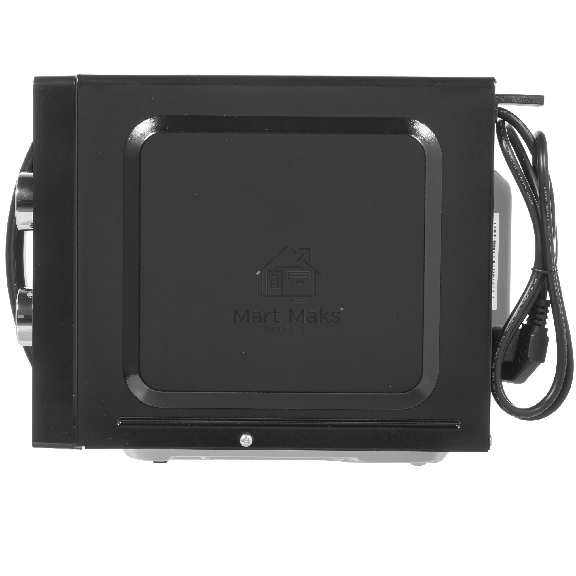 Микроволновая печь Hyundai HYM-M2063 черный, 20 л, 700 Вт, переключатели - поворотный механизм