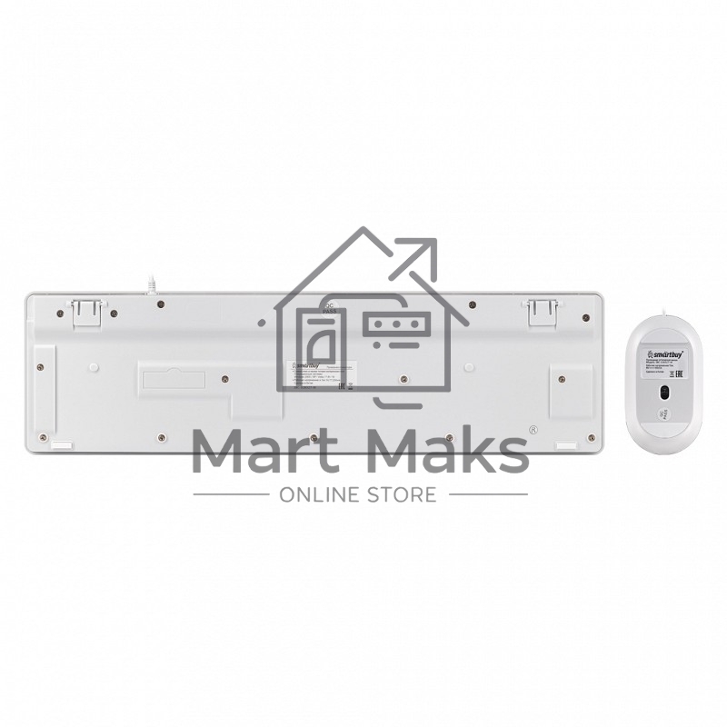 Комплект клавиатура+мышь Smartbuy (SBC-328327-W) ONE 328327 белый