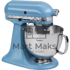 Настольный миксер с откидным блоком KitchenAid 5KSM175PSEVB Artisan 4.8 л, синий бархат