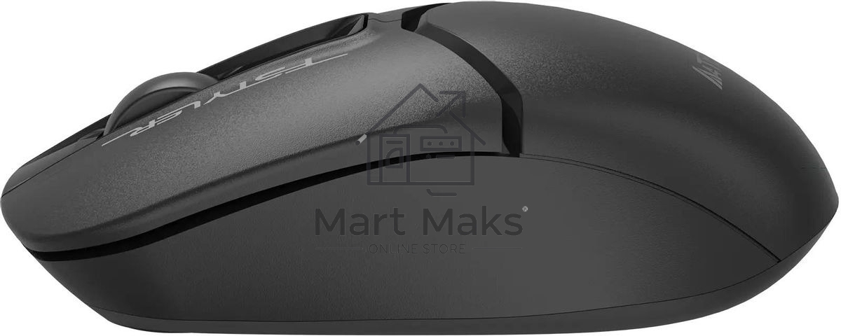 Мышь беспроводная A4Tech Fstyler FG12 черный, 1200 dpi, радиоканал, USB, кнопки - 3