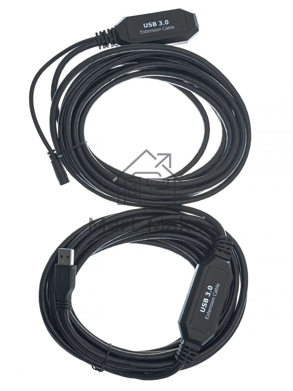Кабель-адаптер USB3.0-repeater, удлинительный активный <Am-->Af> 10м VCOM <CU827>