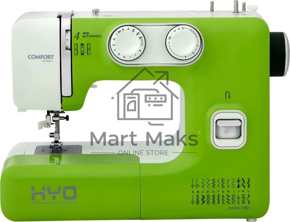 Швейная машина Comfort 1080 зеленый