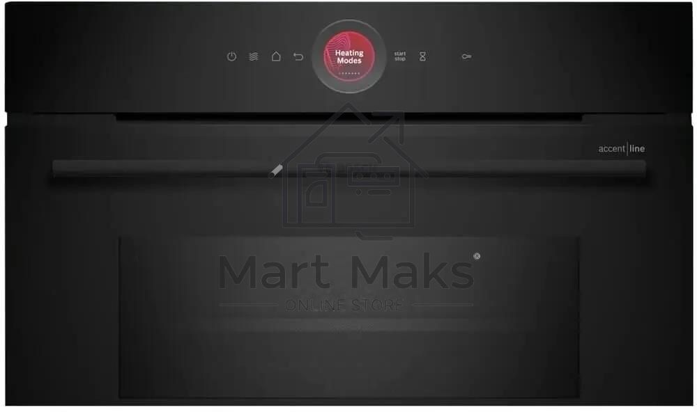 Встраиваемый духовой шкаф электрический Bosch CMG9241B1 черный