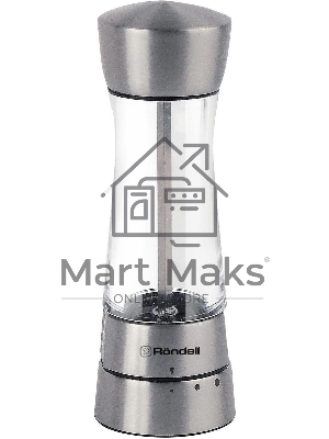 Мельница для перца и соли Rondell 1105-RD-01, серебристый
