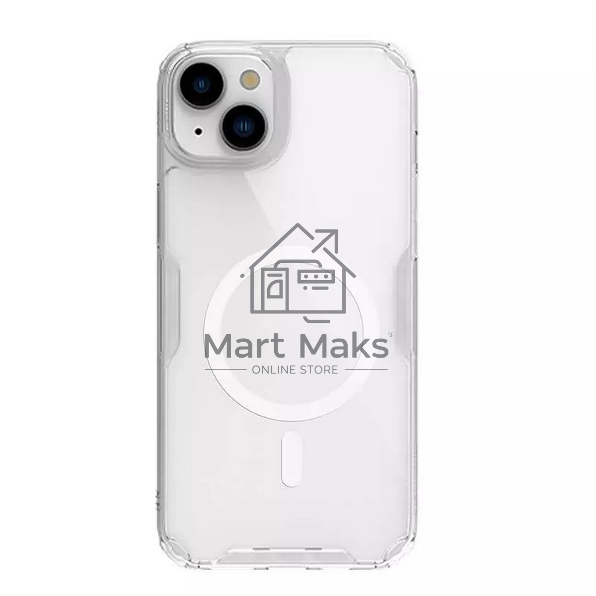 Чехол Nature TPU Pro Magnetic Case, белый, (AP IP15)