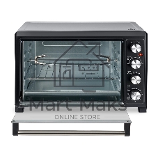 Мини-печь Hyundai MIO-HY076 45л. 2000Вт серебристый/черный