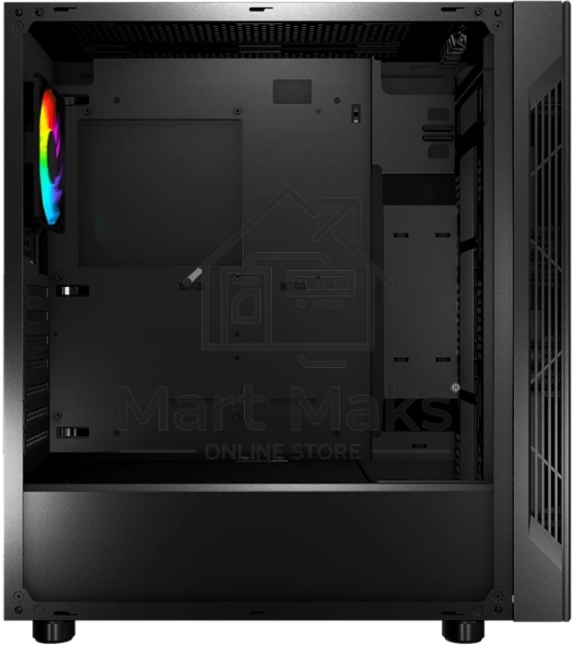 Компьютерный корпус MSI MAG VAMPIRIC 010X / mid-tower, ATX, tempered glass side panel, A-RGB hub / 1x 120mm A-RGB fan inc. / MAG VAMPIRIC 010X