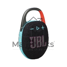 Колонка портативная JBL Clip 5 черный/оранжевый 7W Mono BT 10м 1400mAh