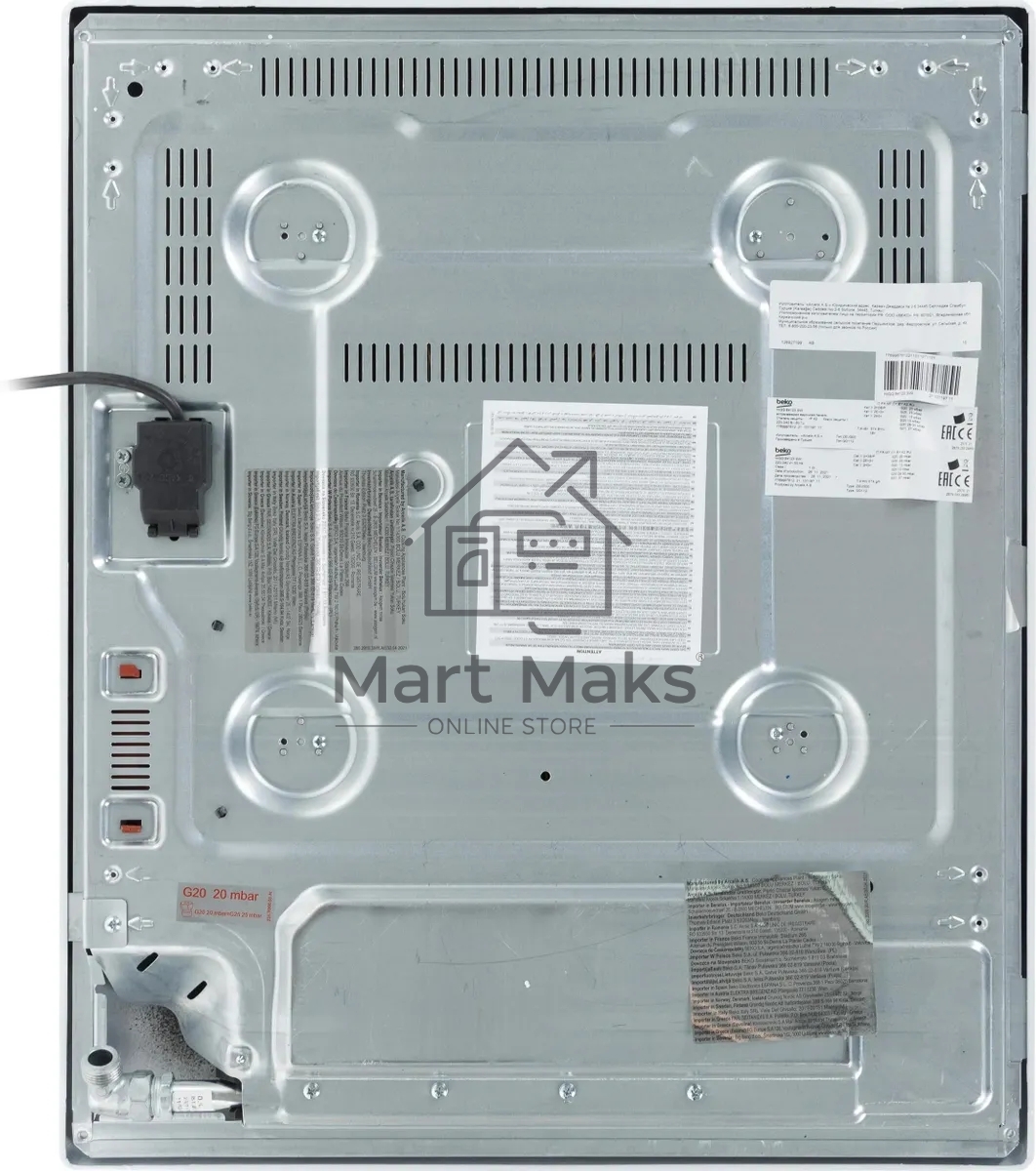 Газовая варочная панель Beko HIGG 64123 SW белый