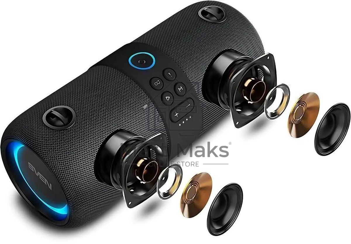 Мобильные колонки SVEN PS-340 2.0 черный