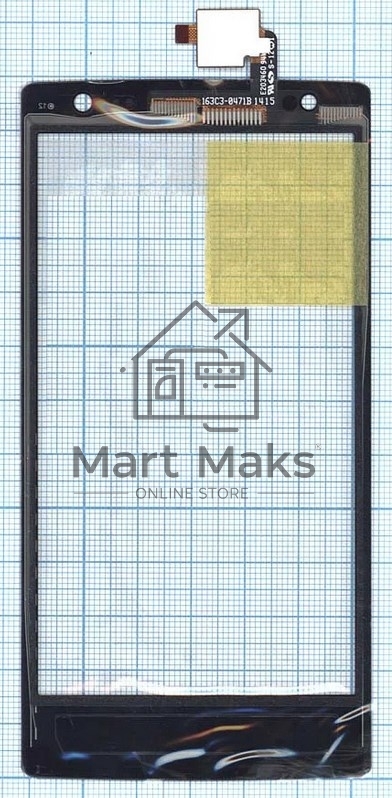 Сенсорное стекло (тачскрин) для Acer Liquid E3, черное