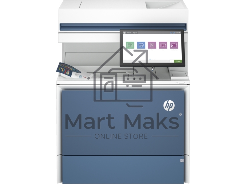 МФУ лазерный HP Color LaserJet Enterprise Flow MFP 6800zf (6QN36A), А4, цветной, печ. 55 стр/мин., скан. до 95 стр/мин., 1200x1200 dpi (печать) 600x600 dpi (скан.), USB, Ethernet