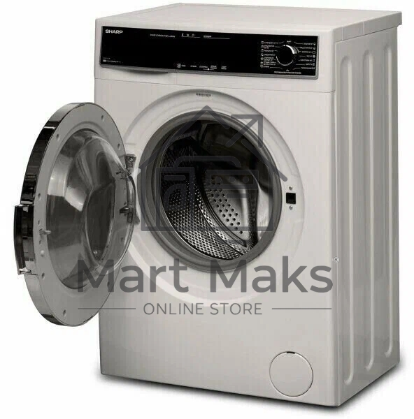 Стиральная машина Sharp ES612RW белый, загрузка фронтальная 6 кг, 1200 об/мин., класс: A+++